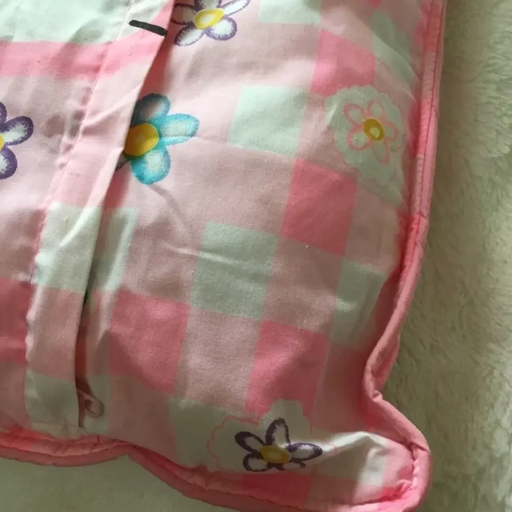Hello Kitty Light Pink Decorative Square Pillow with Zipper